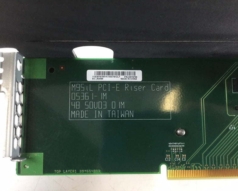 IBM 39M6798 x3650 Server PCI-e Riser Card Tray