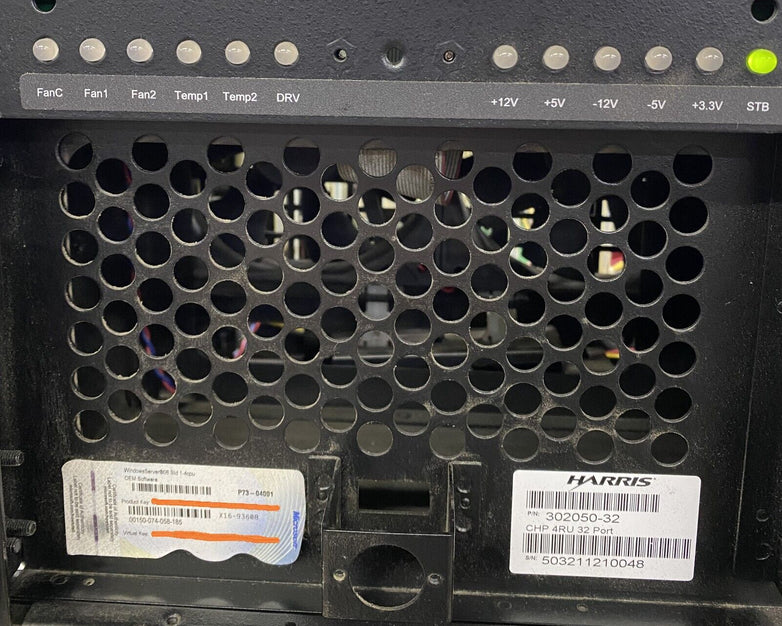 Harris 302050-32 H Class Controller Axiomtek AX6156ETB2F-L-R Industrial Chassis