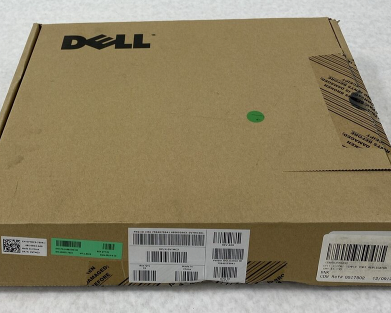 Dell 0VTMC3 E-Port II 0PDXXF K07A Dock DVI DP VGA eSATA USB + AC Power Adapter