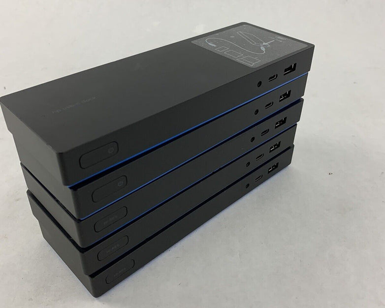 LOT of 5 HP G4 USB-C Laptop Docking Station HSTNH-U601 924850-001