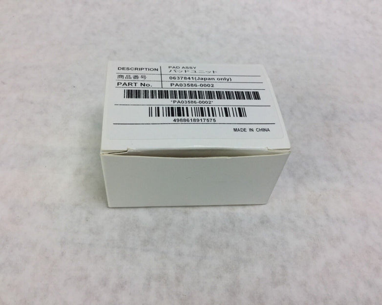 Pad Assy PA03586-0002
