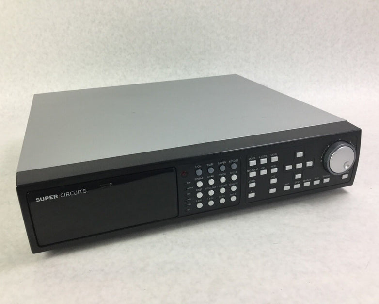 Super Circuits DVR No Hard Drive No Power Supply Untested