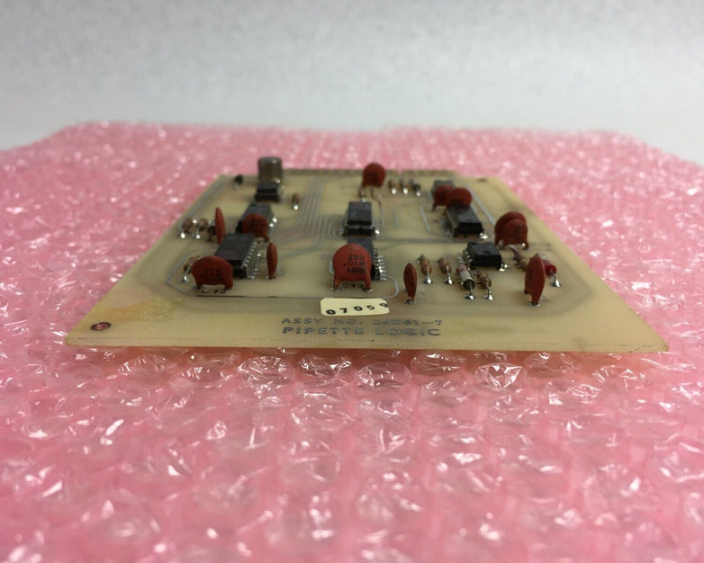 MSI Pipette Logic 07059 Assy No 24861-7 Micromedic Card