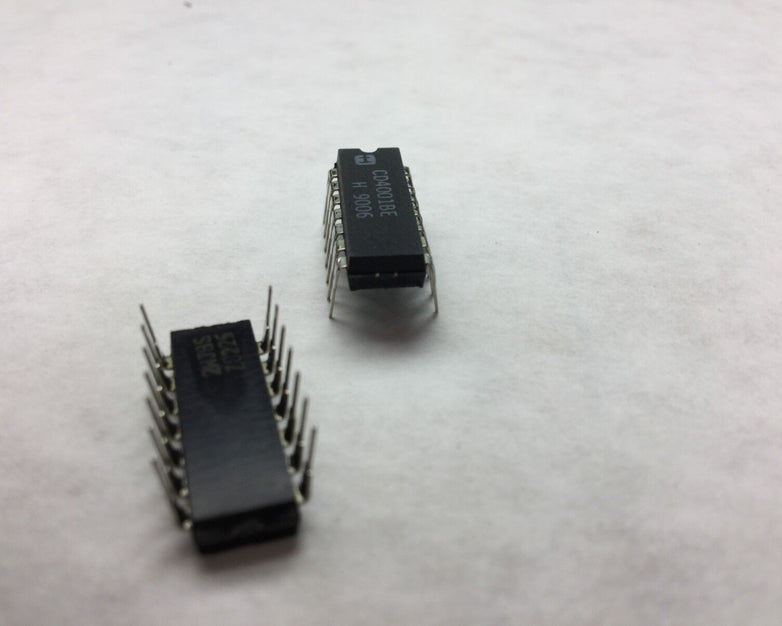 Harris CD4001BE Logic Gates CMOS Quad 2-In Lot of 25