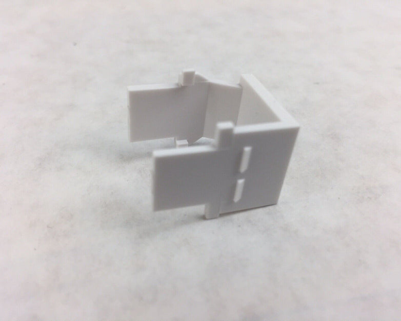 Lot of 5 C2G 03820 Snap-In Blank Keystone Module - White
