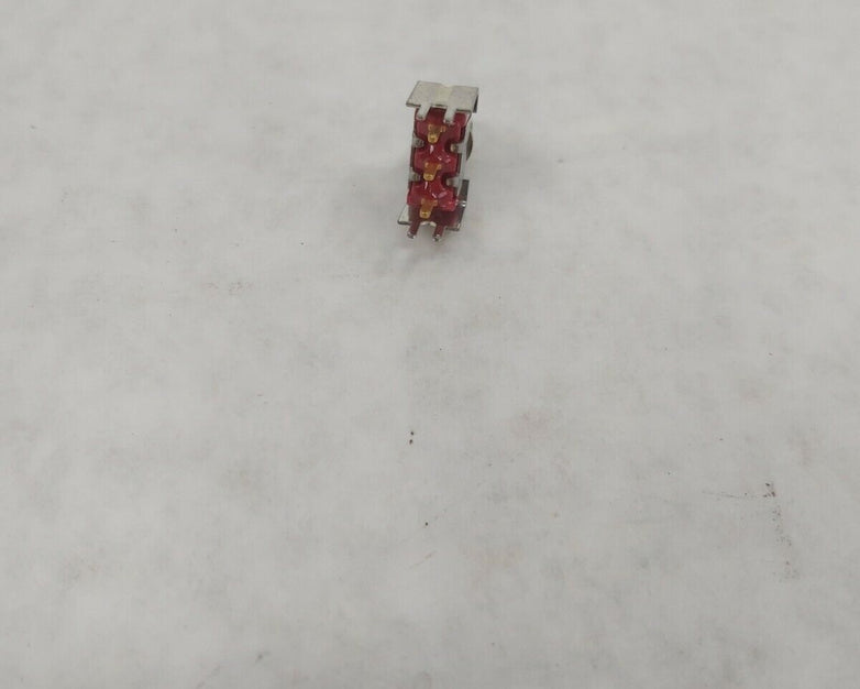 C&K Components 8121J83ZGE22 SPDT Push Button Switch 1A 120V No Button