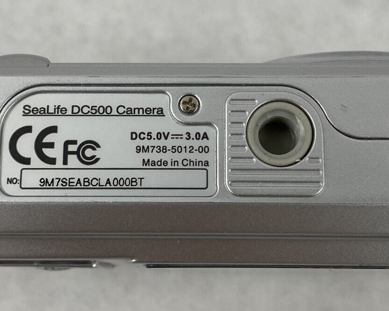 SeaLife DC500 5MP Camera UNTESTED + NO ACCESSORIES