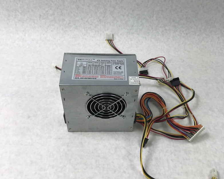 Gen-Max 480W 60Hz 0210031016 Power Supply (Tested and Working)