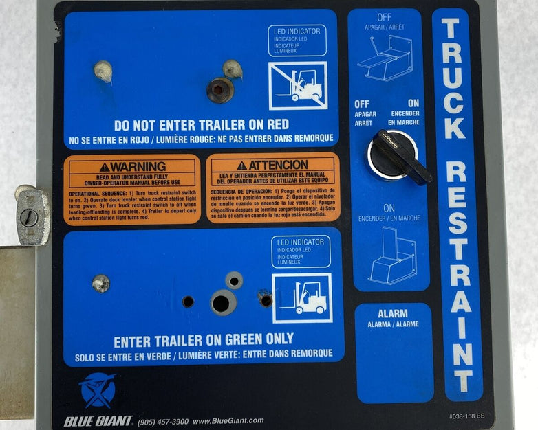 Blue Giant 038-158 ES Truck Restraint Control Panel 115V/VAC