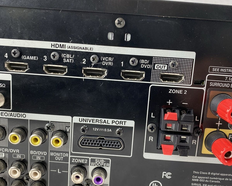 Onkyo HT-RC360 7.2 Channel Network Audio Video Receiver NO SOUND parts repair