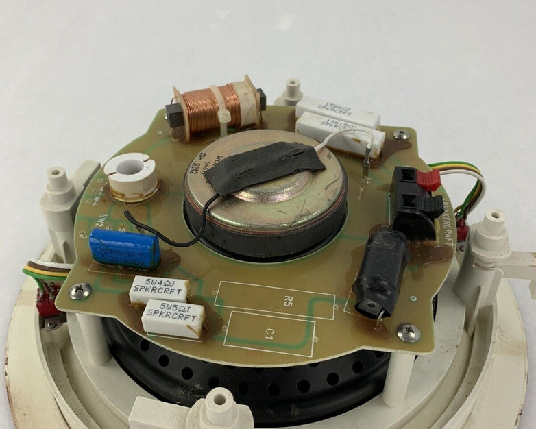 SpeakerCraft Aim Series House Audio  Celling Speaker (working missing base)