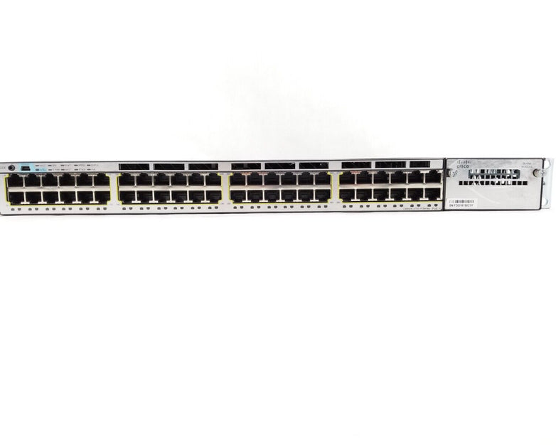 Cisco WS-C3750X-48P-L 48-Port PoE+ Gigabit Switch