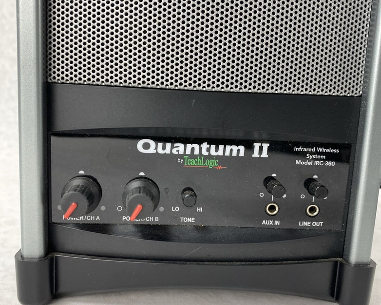 TeachLogic IRC-360 Quantum II Column Speaker with Power Supply NO ACCESSORIES