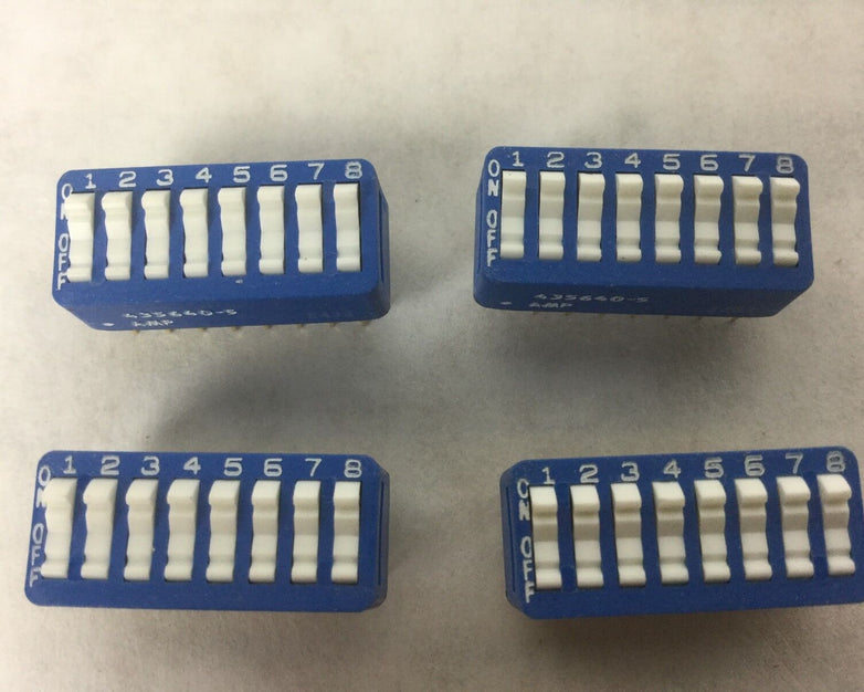 AMP 435640-5 Rocker Switch, Lot of 4, NEW