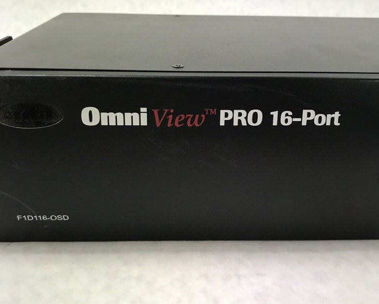 Belkin F1D116-OSD Omni View Pro 16-Port KVM Switch Box