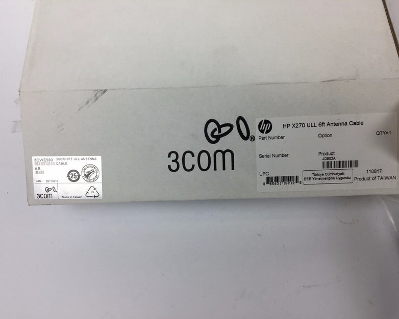 HP X270 Ultra Low Loss 6ft Antenna Cable JD902A
