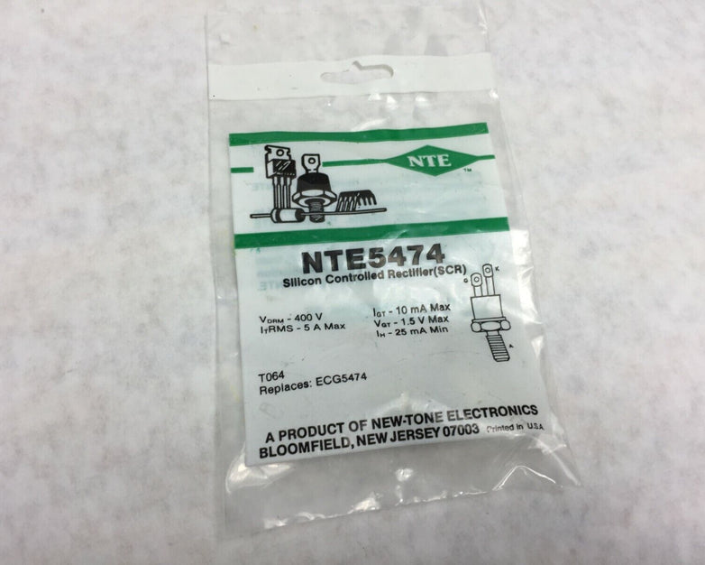NTE NTE5474 Silicon Controlled Rectifier (SCR) Factory Sealed