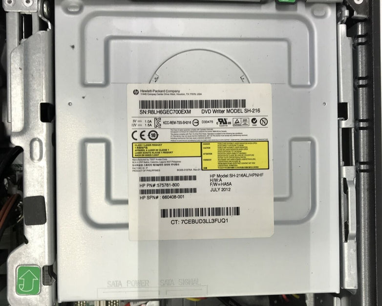 HP Compaq 4000 Pro SFF Intel Pentium Dual-Core E6600 3.06 GHz 4GB RAM No HDD/OS