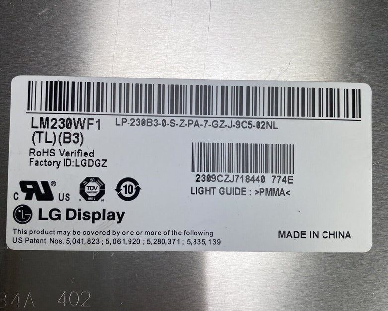 LG LM230WF1 TL B3 23" LCD Glossy Touch Screen from HP Touchsmart 9100