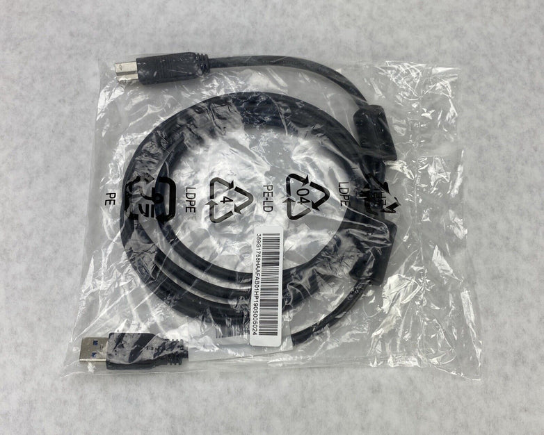 Lot of 40 Genuine HP 917468 SS USB 3.0 Cable A-Male to B-Male 6ft Black