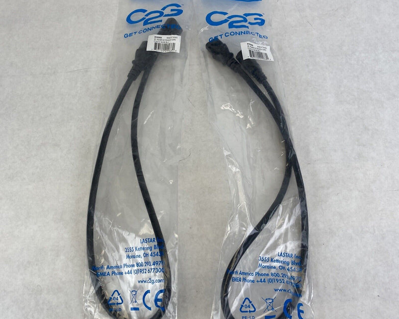 Well Shin 3ft power cord C13-C14 16AWG 13A 250V WS-002F to E115330 lot of 2