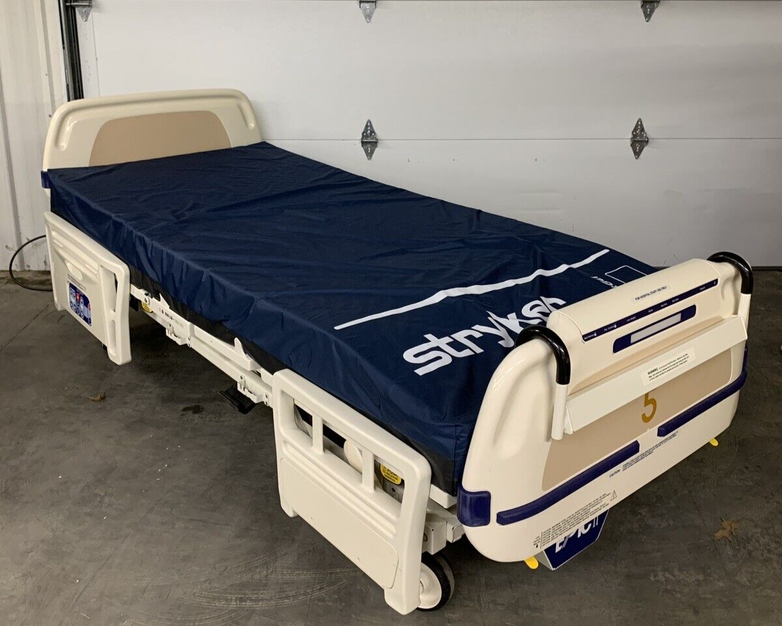 Stryker Epic Bed 2030 Critical Care Hospital Bed Comfort Gel Mattress For Parts