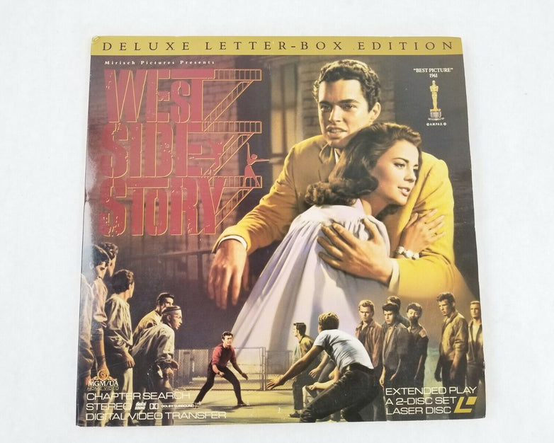 West Side Story Laserdisc Deluxe Letter Box Edition