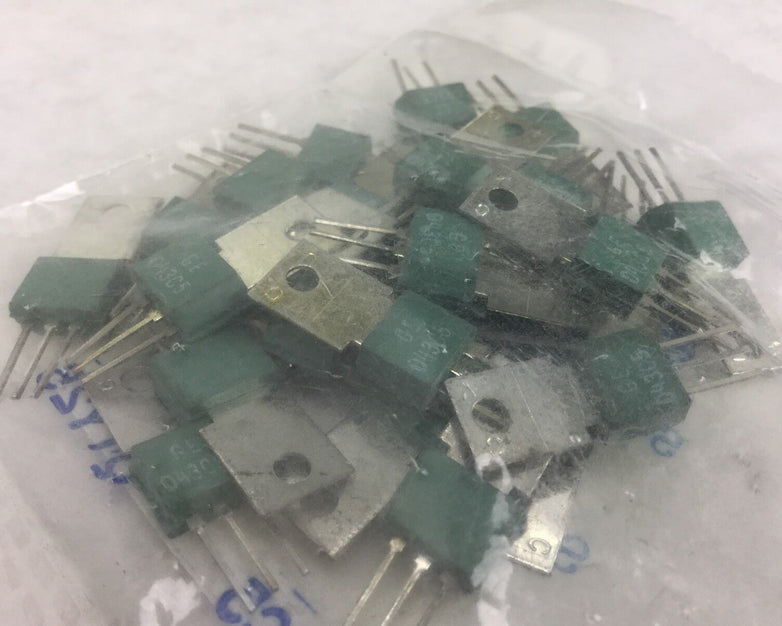 GE General Electric D43C5 Silicon Transistors, Lot of 25, NEW Sealed