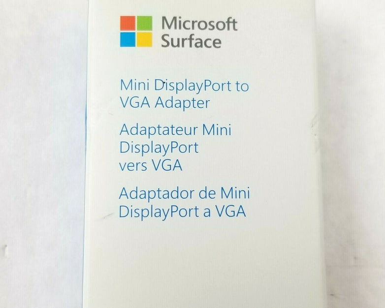 Microsoft Surface Mini Displayport to VGA Adapter Model 1554