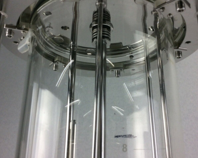 Sartorius 8L Liter Glass Vessel Bioreactor Bio Reactor Biostat