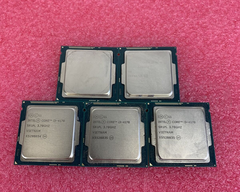 Lot of 5 Intel Core i3-4170 SR1PL 3.7GHz