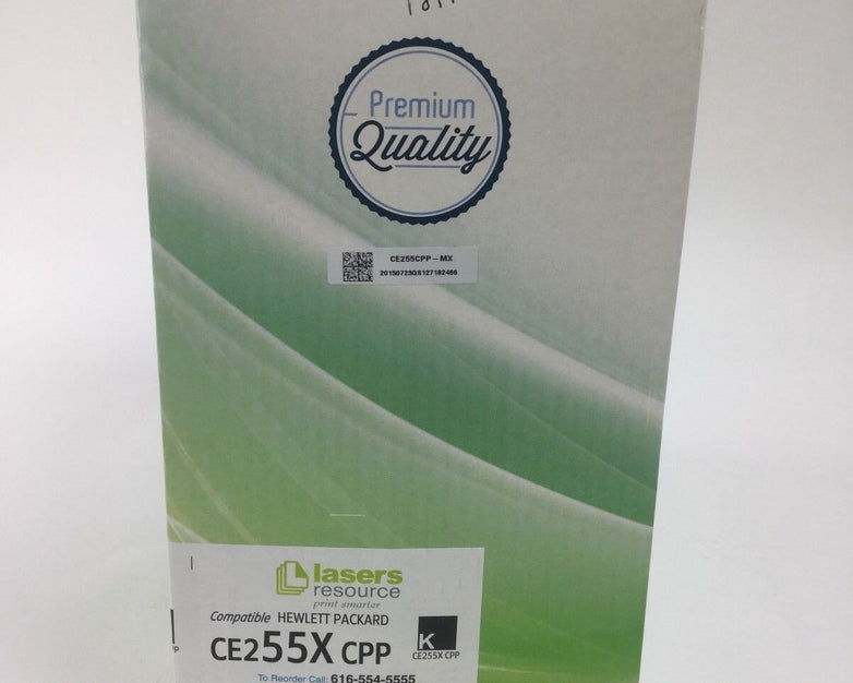 Compatible with HP CE255X CPP Premium Toner Cartridge, Black