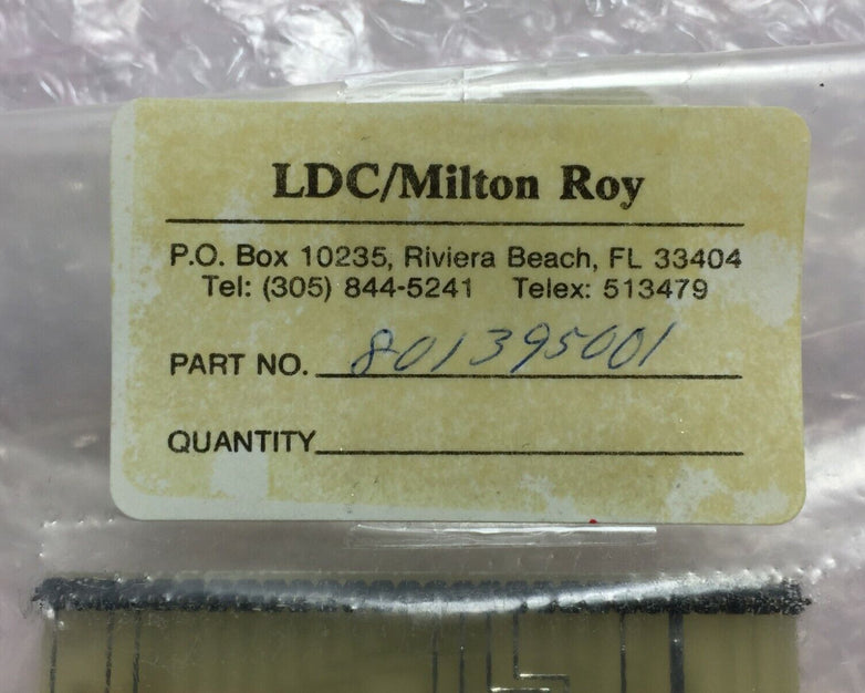 LDC / Milton Roy Part# 801395001 PCb Assy Display Gr Master