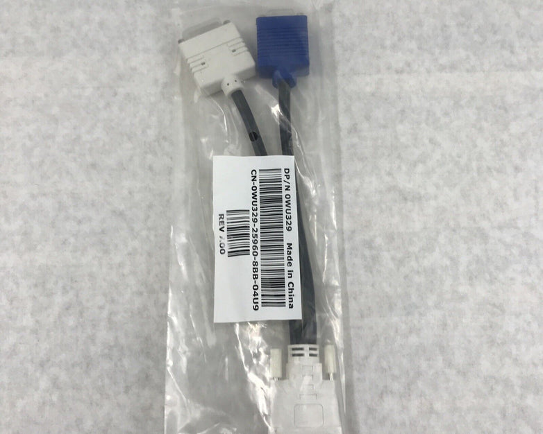 Dell WU329 DVI to DVI/VGA Splitter Cable (Lot of 5)