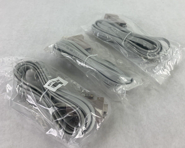 New Lot of 3 Foxconn Console Cable RJ45 to DB9 Female Adapter E124936-D