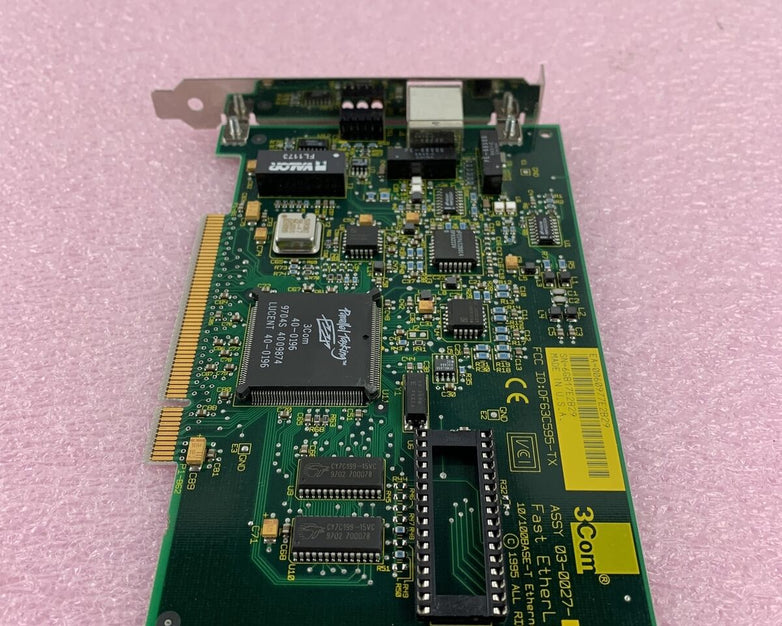 3Com 03-0027-001 REV C DF63C595-TX Fast EtherLink PCI 3C595-TX 10/100 Mbps