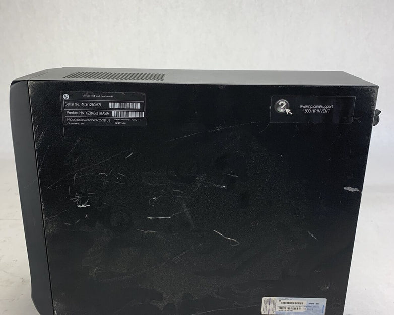 Compaq 100B SFF AMD E-350 1.6GHz 8GB RAM No HDD No OS