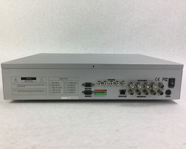 Super Circuits DVR No Hard Drive No Power Supply Untested