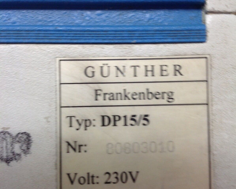 Gunther DP15 5 Günther Heisskanaltechnik DP15/5 - No Power