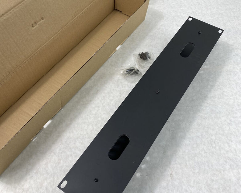 2U (3.5IN) horizontal cable management panel Black DF2 03746