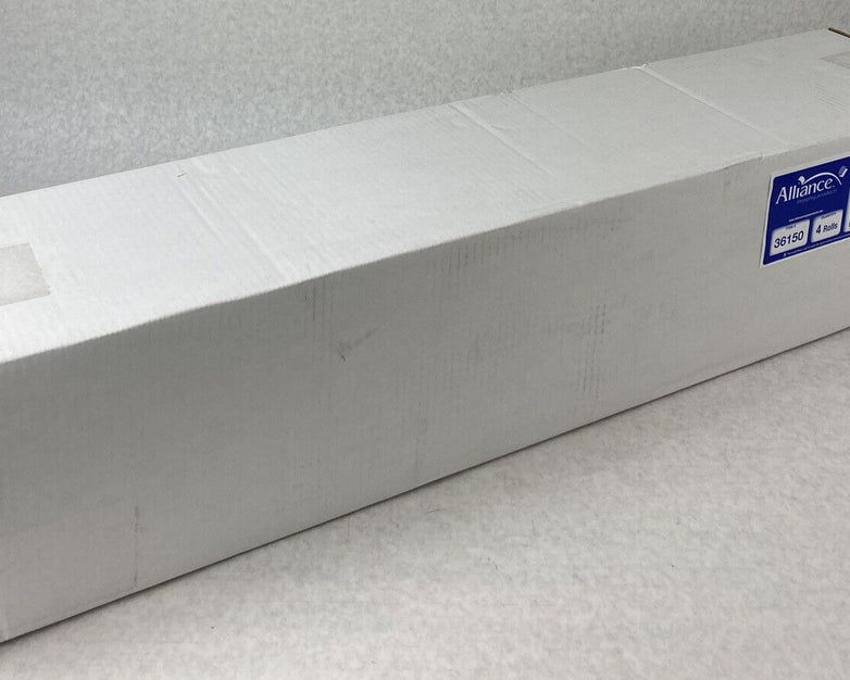 Lot( 3 ) Alliance 36150 Wide Format Paper 36"x150'x2" CAD Bond Rolls 92 Bright