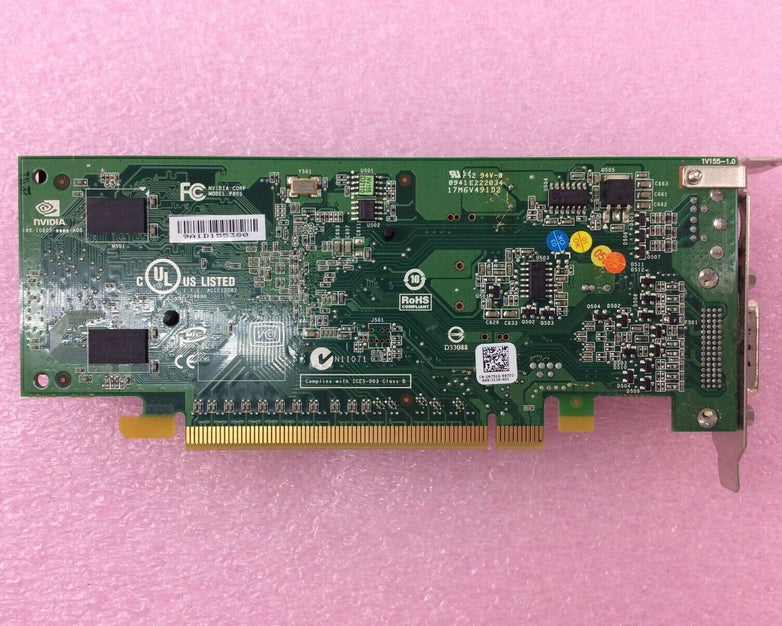 Lot of ( 2 ) NVIDIA GeForce 9300 GE P805 PCI-e DMS-59 256MB Video Card GPU