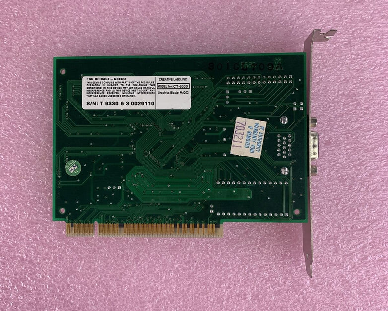 Creative Technologies Graphics Blaster CT6330