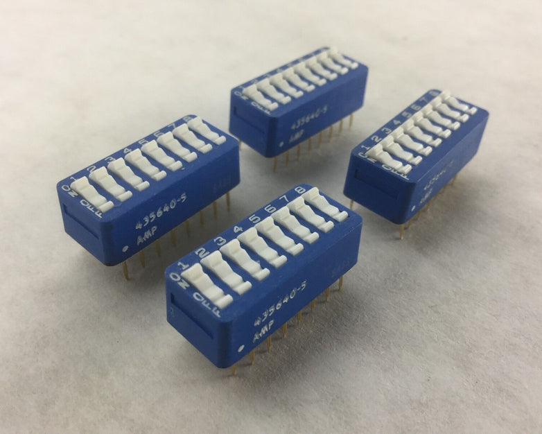 AMP 435640-5 Rocker Switch, Lot of 4, NEW