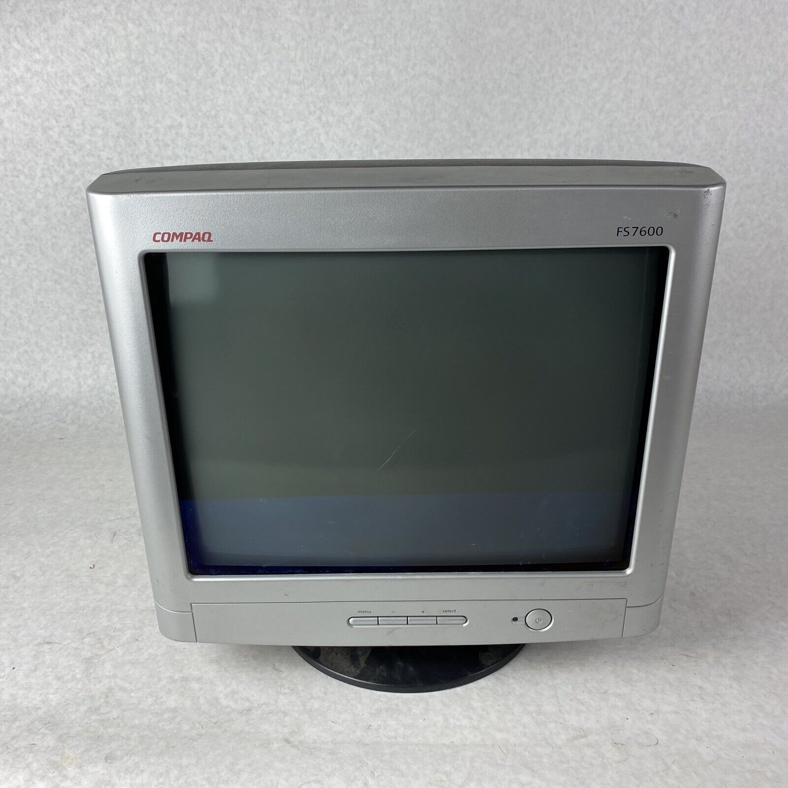 HP Compaq FS7600 17" Flat Screen CRT Monitor Display -Tested & Working