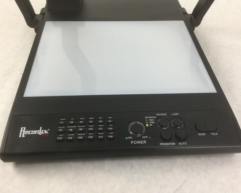 RECORDEX LBX-500 IMMCAM DESKTOP DOCUMENT CAMERA, Works