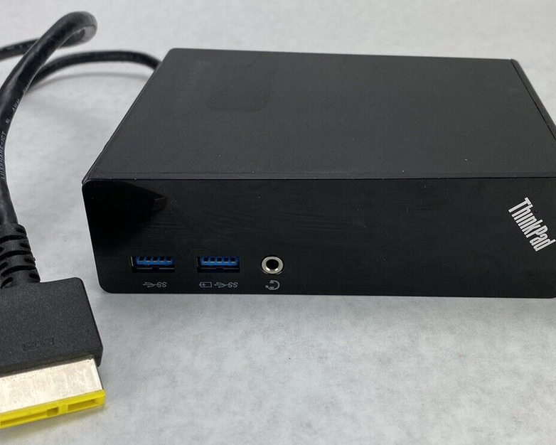 Lenovo 03X7011 ThinkPad OneLink DU9033S1 Dock DVI DisplayPort USB3.0 but NO PSU