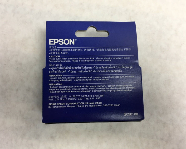 OEM Epson Black Ink Cartridge S020108 NIB