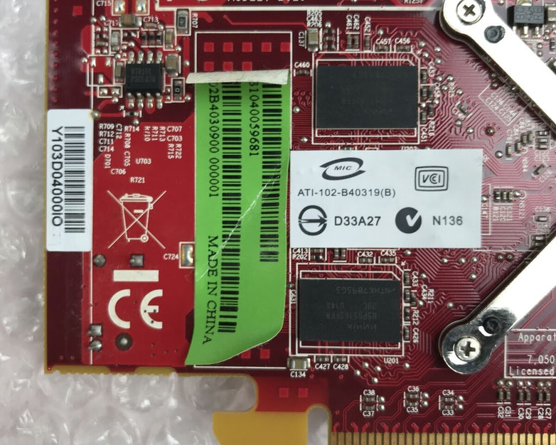 ATI 109-B62941-00 Radeon HD 3450 256MB DDR2 PCIe Video Card