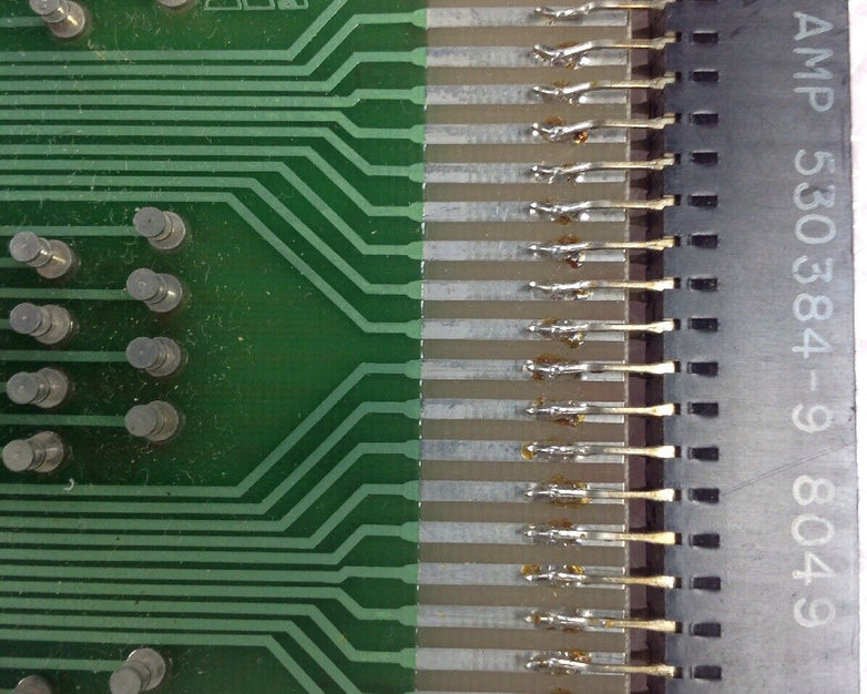 Ace P 2VO 311 Circuit Board 7911/SEC Rev B 06019 Connector Amp 530384-9 8049